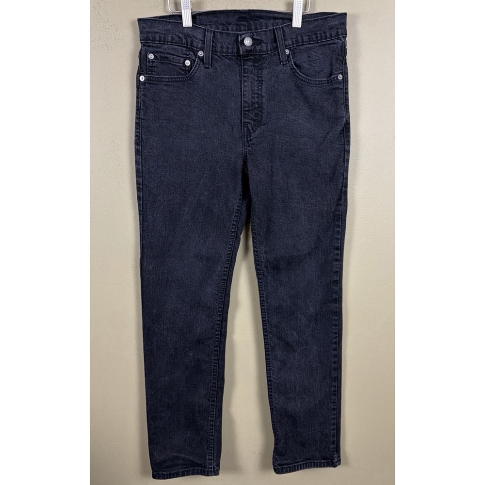 Levi's 511 Slim Fit Jeans Mens 32x30 Black Stretch Denim 04511-1907